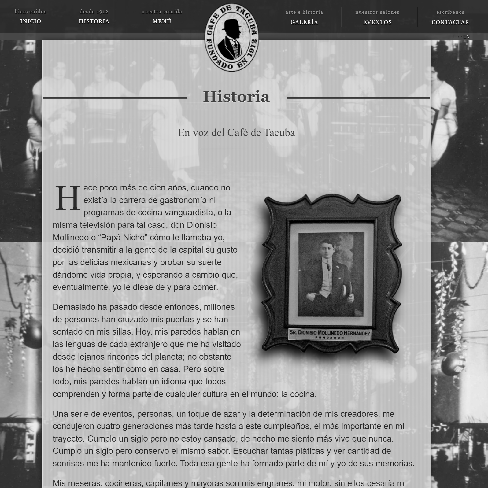 restaurante cafe de tacuba